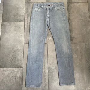 Warriors of Radness gray faded denim Straight leg jeans size 34.